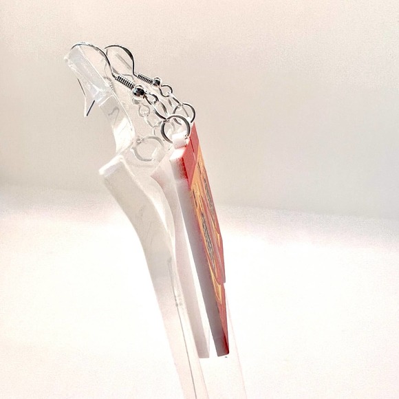 Nutter Butter Earrings - Cracker Earrings - American Earrings - Snack Accessorie - Picture 3 of 8